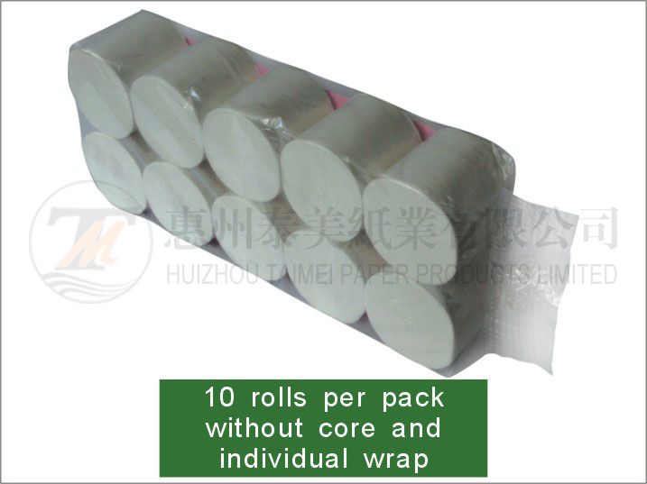 10  rolls  per  pack