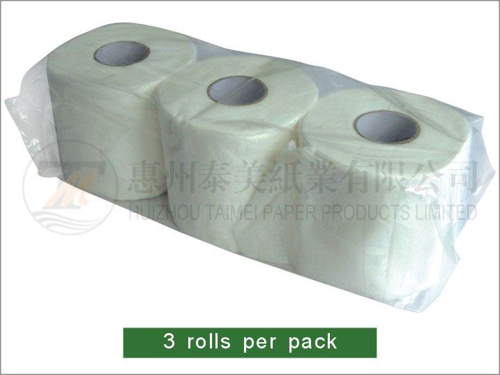 3  rolls  per  pack